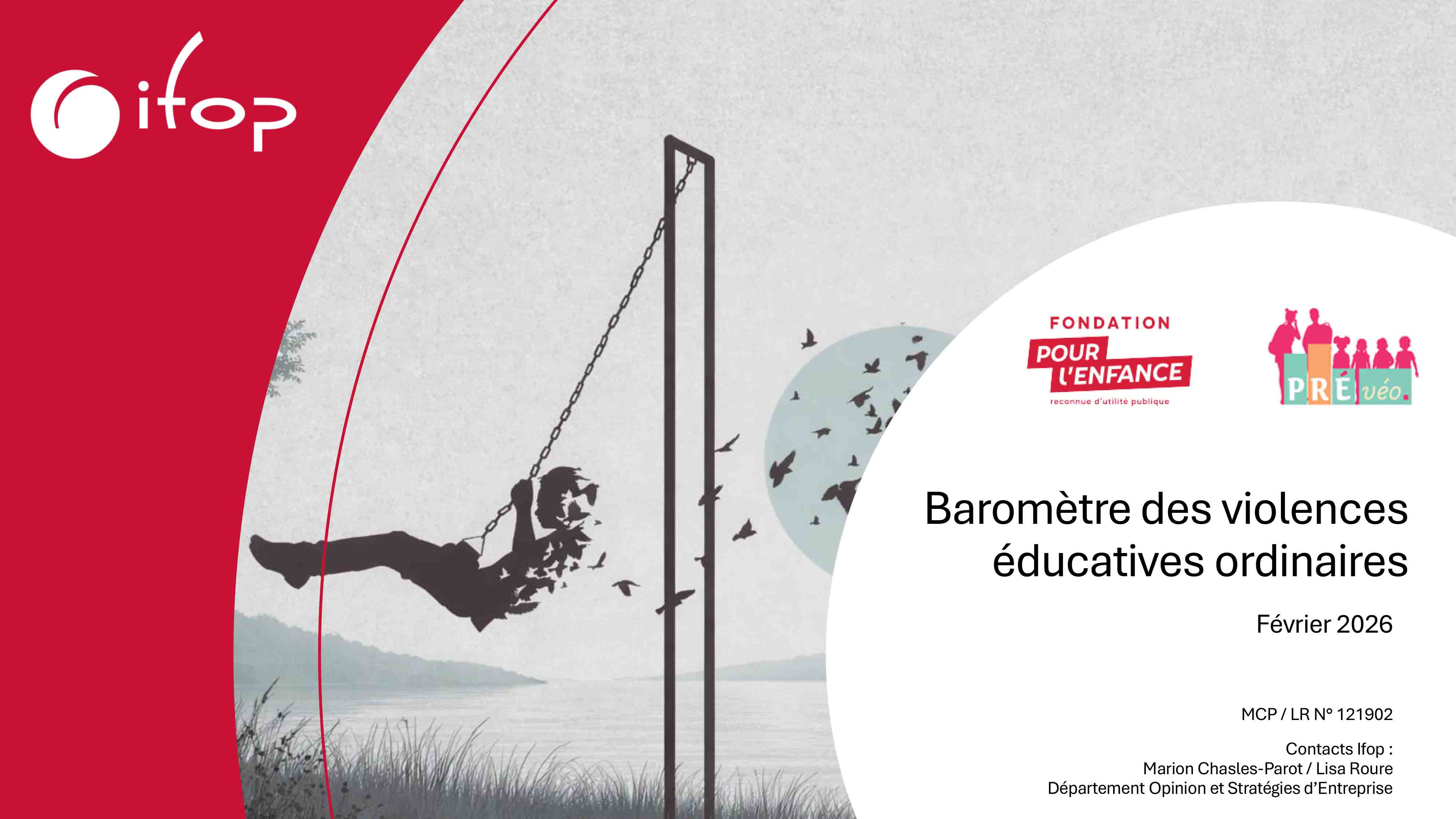 Baromètre des violences éducatives ordinaires - Fondation pour l'enfance - Février 2026 - Calepin Parentalité