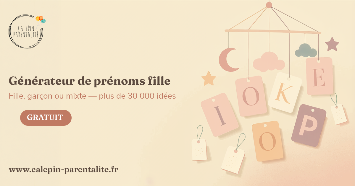 Générateur de prénom fille - Calepin Parentalité