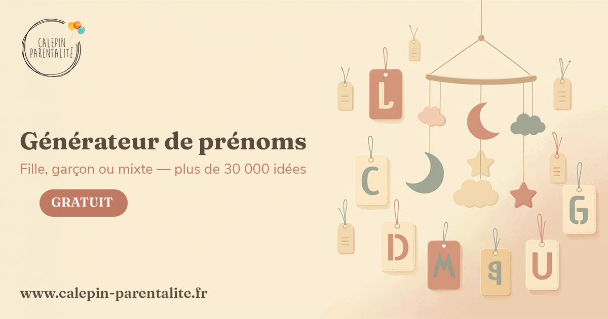Générateur de prénoms gratuit - Calepin Parentalité